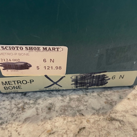 SAS Metro Bone Patent Leather Loafers with Horsebit Detail - Picture 7 of 7